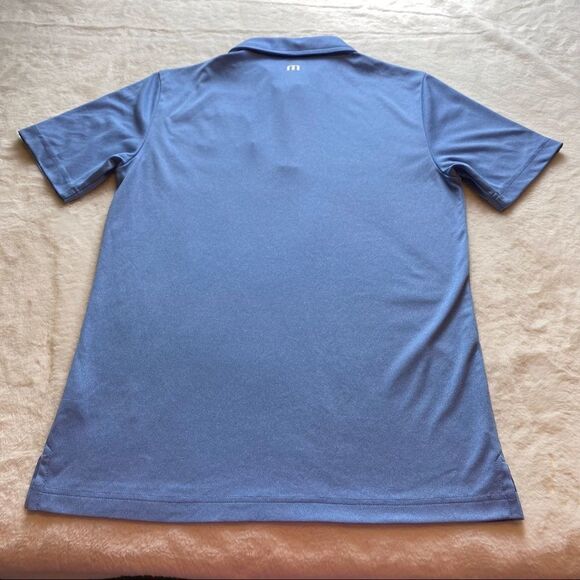 Travis Mathew Blue Polo Shirt Size Small - Picture 2 of 11